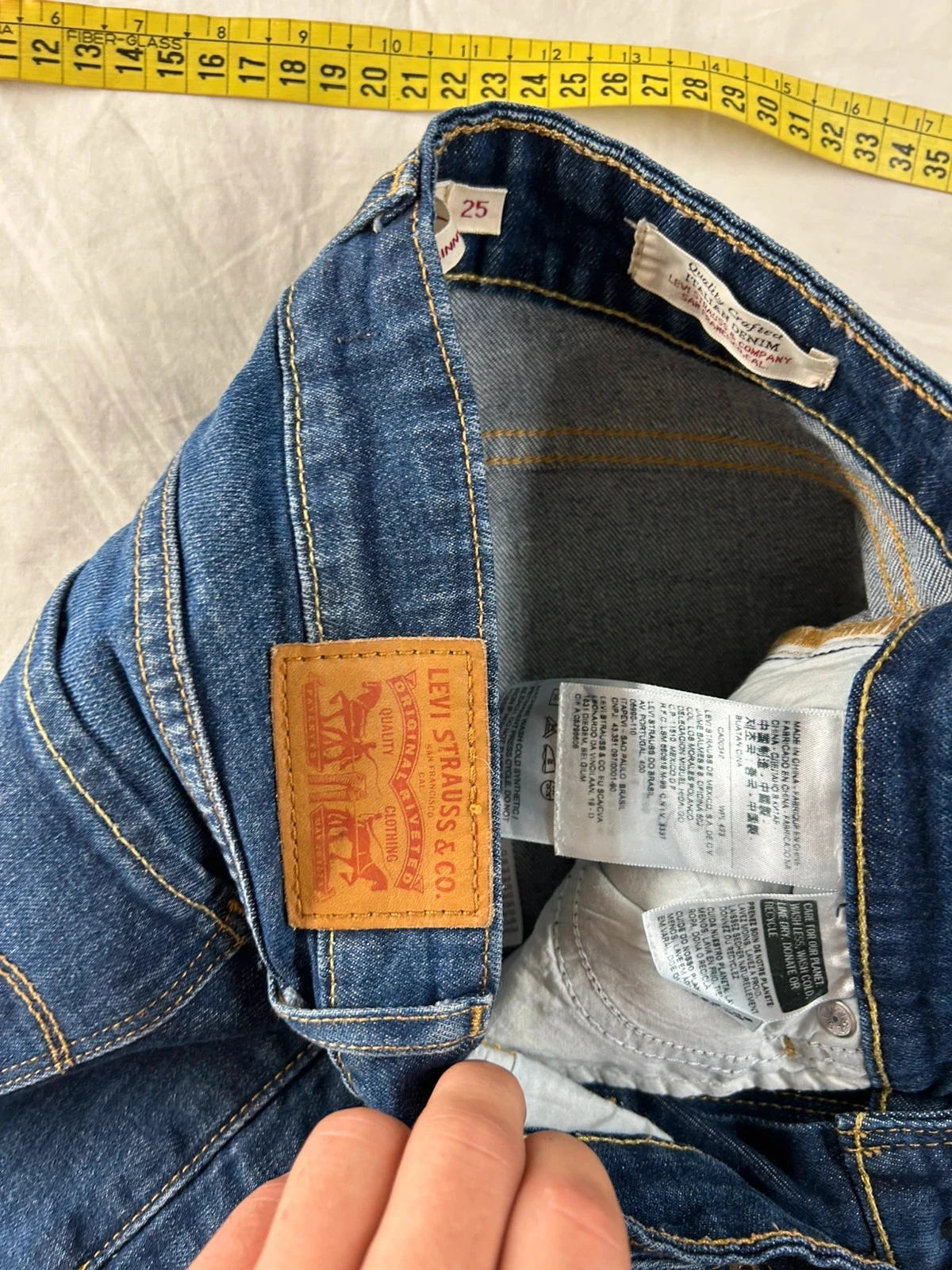 Levi's 711 skinny jeans w25 l32 – photo 11